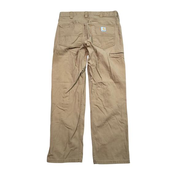 Carhartt Relaxed Straight Rigby Pant 32 x 30 Mens Dark Khaki - Picture 4 of 4